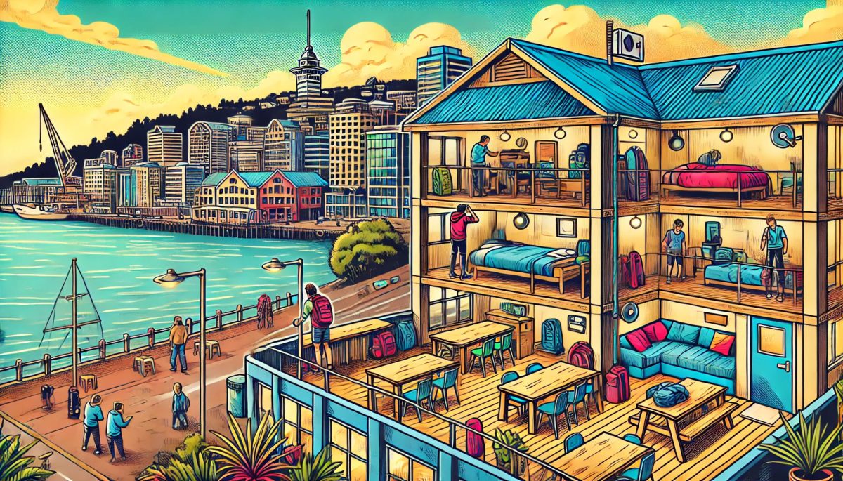 Working for free accommodation in Wellington Working for free accommodation in Wellington
